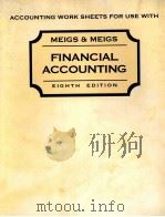 ACCOUNTING WORK SHEETS FOR USE WITH  FINANCIAL ACCOUNTING  EIGHTH EDITON（1996 PDF版）