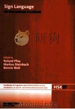 sign languagean international handbook（ PDF版）