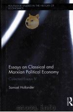 essays on classical and marxian political economycollected essays Ⅳ（ PDF版）