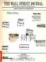 THE WALL STREET JOURNAL  APPLICATIONS IN MARKETING  FIFTH EDITION（1997 PDF版）