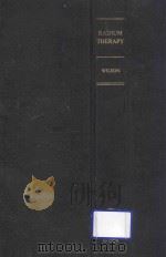 RADIUM THERAPY（1956 PDF版）