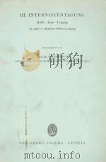 III.INTERNISTENTAGUNG（1963 PDF版）