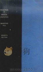 principles of medical statistics P367（ PDF版）