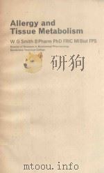 ALLERGY AND TISSUE METABOLISM（1964 PDF版）