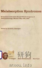 MALABSORPTION SYNDROMES 1963 PDF电子版封面