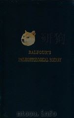 Introduction to the study of palaeontological botany（1872 PDF版）