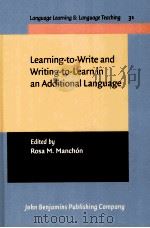 learning-to-write and writing-to-learn in an additional language（ PDF版）