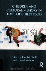 children and cultural memory in texts of childhood（ PDF版）