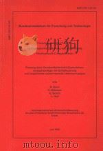 BUNDESMINISTERIUM FUR FORSCHUNG UND TECHNOLOGIE FORSCHUNGSBERICHT T 83-101 TECHNOLOGISCHE FORSCHUNG（1983 PDF版）