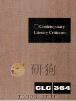 contemporary literary criticism volume 364 PDF电子版封面