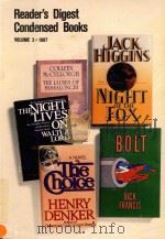 READER'S DIGEST CONDENSED BOOKS VOLUME 3 1987（ PDF版）