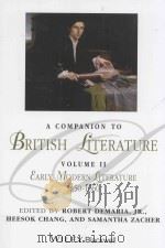 a companion to british literature  volume 2  early modern literature  1450-1660（ PDF版）