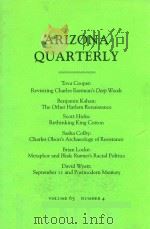 ARIZONA QUARTERLY VOLUME 65 NUMBER 4 WINTER 2009（ PDF版）