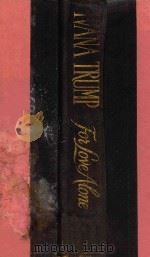 IVANA FOR LOVE ALONE TRUMP（1992 PDF版）