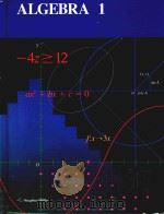 ALGEBRA 1（1986 PDF版）