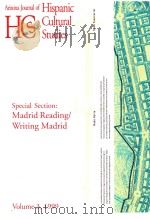 ARIZONA JOURNAL OF HISPANIC CULTURAL STUDIES VOLUME 3 1999（1999 PDF版）