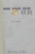 DRDINARY DIFFERENTIAL EQUATIONS 1975 PDF电子版封面 0236177222 JOHN HEADING