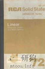 RCA Solid State Databook Series Linear Integrated Circuits and MOS Devices '72（1972 PDF版）