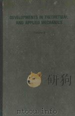 DEVELOPMENTS IN THEORETICAL AND APPLIED MECHANICS VOLUME 8（ PDF版）