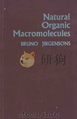 NATURAL ORGANIC MACROMOLECULES（ PDF版）