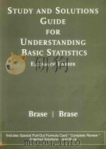 STUDY AND SOLUTIONS GUIDE FOR UNDERSTANDING BASIC STATISTICS（1997 PDF版）