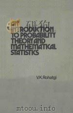 AN INTRODUCTION TO PROBABILITY THEORY AND MATHEMATICL STATISTICS（ PDF版）