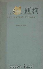 LINEAR ALGEBRA AND MATRIX THEORY（ PDF版）