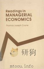READINGS IN MANAGERIAL ECONOMICS  FOURTH EDITION（ PDF版）