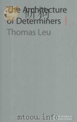 the architecture of determiners（ PDF版）