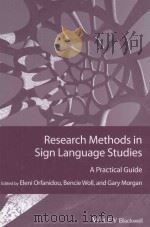 research methods in sign language studiesa practical guide（ PDF版）