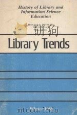 LIBRARY TRENDS VOLUME 34 NUMBER 3  WINTER 1986（1986 PDF版）