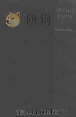 SAVGE PARIS（ PDF版）