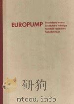 EUROPUMP：VOCABOLARIO TECNICO VOCABULAIRE TECHNIQUE TECHNICAL VOCABULARY FACHWORTERBUCH（ PDF版）