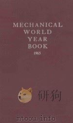 MECHANICAL WORLD YEAR BOOK 1965 PDF电子版封面