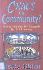 CHAOS OR COMMLINITY?（1995 PDF版）