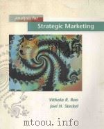 ANALYSIS FOR STRATEGIC MARKETING（1998 PDF版）