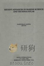 RECENT ADVANCES IN MARINE SCIENCE AND TECHNOLOGY，92（1993 PDF版）
