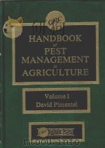 CRC HANDBOOK PEST MANAGEMENT IN AGRICULTURE VOLUME I（1981 PDF版）