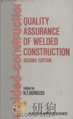 QUALITY ASSURANCE OF WELDED CONSTRUCTION SECOND EDITION（1989 PDF版）