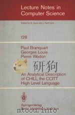LECTURE NOTES IN COMPUTER SCIENCE 128（1982 PDF版）