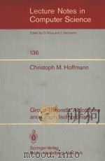 LECTURE NOTES IN COMPUTER SCIENCE 136（1982 PDF版）