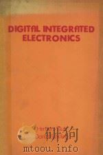 DIGITAL INTEGRFITED ELECTRONICS PDF电子版封面