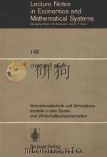 LECTURE NOTES IN CONTROL AND INFORMATION SCIENCES  148（1977 PDF版）