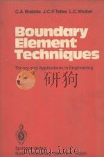 BOUNDARY ELEMENT TECHNIQUES THEORY AND APPLICATIONS IN ENGINEERING（1984 PDF版）