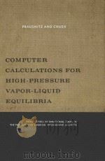 COMPUTER CALCULATIONS FOR HIGH-PRESSURE VAPOR-LIQUID EQUILIBRIA（1968 PDF版）