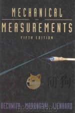 MECHANICAL MEASUREMENTS FIFTH EDITION（1993 PDF版）