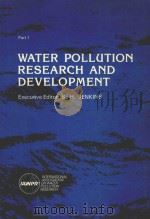 WATER POLLUTION RESEARCH AND DEVELOPMENT PART 1（1981 PDF版）