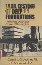 LOAD TESTING OF DEEP FOUNDATIONS THE PLANNING DESIGN AND CONDUCT OF PILE LOAD TESTS（1988 PDF版）