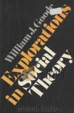 EXPLORATIONS IN SOCIAL THEORY（1973 PDF版）