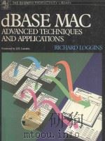 dBASE MAC:ADVANCED TECHNIQUES AND APPLICATIONS（1988 PDF版）